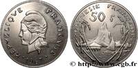 POLYNÉSIE FRANÇAISE Essai de 50 Francs Marianne POLYNÉSIE FRANÇAISE Paris 1967 (33mm, 14,97g, 6h) -