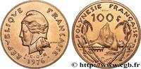 POLYNÉSIE FRANÇAISE Essai de 100 Francs POLYNÉSIE FRANÇAISE Paris 1976 (30mm, 9,90g, 6h) -