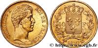 FRANCE 40 francs or Charles X, 2e type CHARLES X Marseille 1830 (26,02mm, 12,90g, 6h) -