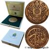 FRANCE Médaille, 7e année du pontificat du Pape François, VATICAN ET ÉTATS PONTIFICAUX 2019 (43,5mm, 35,34g, 12h) -