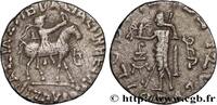 LES TERRITOIRES PÉRIPHÉRIQUES (ARABO-BYZANTINES, C Tétradrachme bilingue SCYTHIE - ROYAUME INDO-SCYTHE - AZÈS Taxila c. 35-19 AC (23,5mm, 9,32g, 1h) -