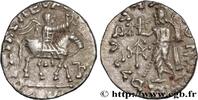 LES TERRITOIRES PÉRIPHÉRIQUES (ARABO-BYZANTINES, C Drachme bilingue SCYTHIE - ROYAUME INDO-SCYTHE - AZÈS Taxila c. 55-35 AC (15,5mm, 2,32g, 12h) -