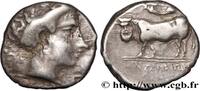 Classique 3 (350 à 323 avant J.C.) Nomos, statère ou didrachme CAMPANIE - NEAPOLIS (NAPLES) Naples, Campanie c. 300-275 AC. (17mm, 7,19g, 1h) -
