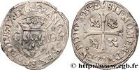 FRANCE Douzain aux deux C, 1er type CHARLES IX Troyes 1572 (25mm, 2,03g, 10h) -