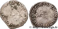 FRANCE Sol parisis HENRI III Rouen 1585 (23mm, 2,21g, 10h) -