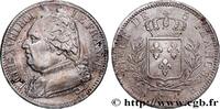 FRANCE 5 francs Louis XVIII, buste habillé LOUIS XVIII La Rochelle 1815 (37mm, 24,74g, 6h) -
