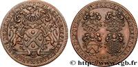 FRANCE Louis Dugas, prévôt des marchands de Lyon OFFICIERS ET NOBLESSE DE LYON ET DU LYONNAIS 1699 (31mm, 8,13g, 6h) -