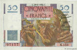 FRANCE 50 Francs LE VERRIER FRANCE 50 Francs LE VERRIER 1950 SUP+ -
