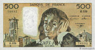 FRANCE 500 Francs PASCAL FRANCE 500 Francs PASCAL 1992 pr.NEUF -