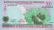 RWANDA 500 Francs 1998 RWANDA 500 Francs 1998 NEUF ST 10,00 EUR prix TTC + 9,00 EUR frais d'envoi