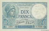 FRANCE 10 Francs MINERVE FRANCE 10 Francs MINERVE 1924 SPL -