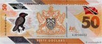 TRINIDAD et TOBAGO 50 Dollars TRINIDAD et TOBAGO 50 Dollars 2020 NEUF -