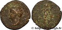 LES JULIO-CLAUDIENS (27 avant J.C. à 69 après J.C. Dupondius NÉRON Lyon 66 (29,5mm, 12,97g, 6h) -