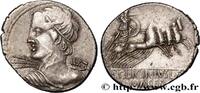 LA RÉPUBLIQUE (280 avant J.C. à 27 avant J.C.) Denier LICINIA Rome 84 AC. (20mm, 3,75g, 11h) -