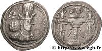 Post-hellénistique 2 (227 à 650 après J.C.) Drachme SASSANIDES - ROYAUME SASSANIDE - SAPOR II (SHAPUR) Atelier indéterminé c. 309-379 (23,5mm, 4,18g, 3h) -