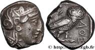 Classique 2 (400 à 350 avant J.C.) Tétradrachme ATTIQUE - ATHÈNES Athènes, Attique c. 350-320 AC. (22,5mm, 16,85g, 9h) -
