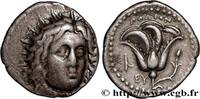 Hellénistique 1 (323 à 188 avant J.C.) Didrachme CARIE - ÎLES DE CARIE - RHODES Rhodes, Carie c. 250 AC. (20,5mm, 6,40g, 12h) -