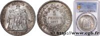 FRANCE 5 francs Hercule TROISIÈME RÉPUBLIQUE Paris 1877 (37mm, 25g, 6h) -