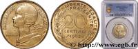 FRANCE 20 centimes Marianne CINQUIÈME RÉPUBLIQUE Paris 1962 (23,48mm, 4g, 6h) -
