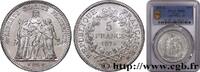 FRANCE 5 francs Hercule TROISIÈME RÉPUBLIQUE Bordeaux 1875 (37mm, 25g, 6h) -