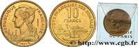 CÔTE FRANÇAISE DES SOMALIS Essai de 10 Francs CÔTE FRANÇAISE DES SOMALIS Paris 1965 (20mm, 3,00g, 6h) -
