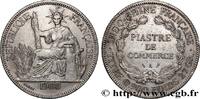 INDOCHINE FRANÇAISE 1 Piastre de Commerce INDOCHINE FRANÇAISE Paris 1908 (39mm, 26,98g, 6h) -