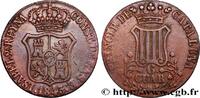 ESPAGNE - CATALOGNE 6 Quartos Catalogne ESPAGNE - CATALOGNE Catalogne 1843 (32mm, 13,22g, h) -