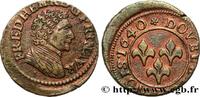 FRANCE Double tournois, type 4 ORANGE - PRINCIPAUTÉ D'ORANGE - FRÉDÉRIC-HENRI DE NASSAU Orange 1640 (21mm, 3,20g, 6h) -