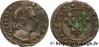 FRANCE Denier tournois, type 4 ORANGE - PRINCIPAUTÉ D'ORANGE - GUILLAUME-HENRI DE NASSAU Orange 1652 (16mm, 1,16g, 6h) -