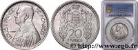 MONACO 20 Francs prince Louis II MONACO Paris 1947 (30mm, 10,00g, 6h) -