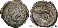 FRANCE Bronze au sanglier de Saint-André-sur-Cailly VÉLIOCASSES (Région du Vexin normand) c. 60-50 AC. (15mm, 2,33g, 10h) -