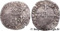 FRANCE Double sol parisis, 1er type, faux d’époque ? CHARLES IX Saint-André de Villeneuve-lès-Avignon 1575 (26mm, 2,36g, 9h) -