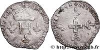FRANCE Sol parisis HENRI III La Rochelle 1585 (21,5mm, 1,38g, h) -