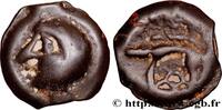 FRANCE Potin à la tête chauve HAUTE ET MOYENNE SEINE Ier siècle avant J.-C. (18mm, 4,25g, 4h) -