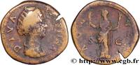 LES ANTONINS (96 après J.C. à 192 après J.C.) Sesterce FAUSTINE MÈRE Rome c. après 147 (32mm, 21,29g, 5h) -