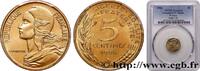 FRANCE 5 centimes Marianne CINQUIÈME RÉPUBLIQUE Paris 1966 (17mm, 2g, 6h) -