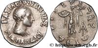 Hellénistique 2 (188 à 30 avant J.C.) Drachme bilingue BACTRIANE - ROYAUME DE BACTRIANE - MÉNANDRE Ier SOTER c. 160-155 AC. (16,5mm, 2,48g, 12h) -