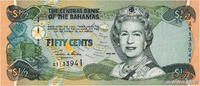 BAHAMAS 50 Cents BAHAMAS 50 Cents 2001 SUP+ -