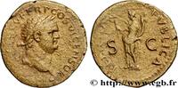 LES FLAVIENS (69 après J.C. à 96 après J.C.) Dupondius TITUS Lyon 77 (28,5mm, 10,39g, 7h) -