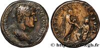 LES ANTONINS (96 après J.C. à 192 après J.C.) Sesterce HADRIEN Rome 136 (31mm, 24,19g, 7h) -