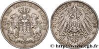ALLEMAGNE - VILLE LIBRE DE HAMBOURG 3 Mark ALLEMAGNE - VILLE LIBRE DE HAMBOURG Hambourg 1909 (33mm, 16,65g, 12h) -