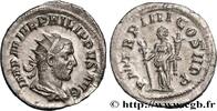 L'ANARCHIE MILITAIRE(235 après J.C. à 284 après J. Antoninien PHILIPPE Ier L'ARABE Rome 247 (22,5mm, 3,69g, 6h) -