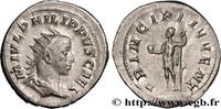 L'ANARCHIE MILITAIRE(235 après J.C. à 284 après J. Antoninien PHILIPPE II Rome 246 (23,5mm, 3,86g, 12h) -