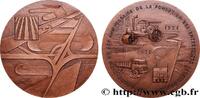 FRANCE Médaille, 50e anniversaire de la fondation des ent ENTREPRISES, INDUSTRIES ET COMMERCES DIVERS Monnaie de Paris 1976 (80,5mm, 233,58g, 12h) -
