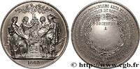 FRANCE Médaille, Société des Sciences Industrielles, Arts SOCIÉTÉS 1863 (50,5mm, 60,50g, 12h) -