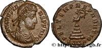 L'EMPIRE CHRÉTIEN (337 après J.C. à 363 après J.C. Demi-maiorina CONSTANS Siscia 348-350 (19mm, 2,64g, 6h) -
