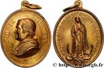 FRANCE Médaille, Vierge Marie ITALIE - ÉTATS DU PAPE - PIE IX (Jean-Marie Mastai Ferretti) n.d. (52mm, 40,84g, 12h) -