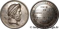 FRANCE Médaille, École d’accouchement, Prix de bonne cond ENSEIGNEMENT 1849 (32,5mm, 17,24g, 12h) -