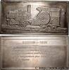 FRANCE Plaquette, locomotive Seguin TRANSPORTS (TRAINS, BUS, TRAMWAYS, BATEAUX...) 1976 (28mm, 50,67g, 12h) -