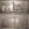 FRANCE Plaquette, locomotive Puffing Billy TRANSPORTS (TRAINS, BUS, TRAMWAYS, BATEAUX...) 1976 (28mm, 50,78g, 12h) -